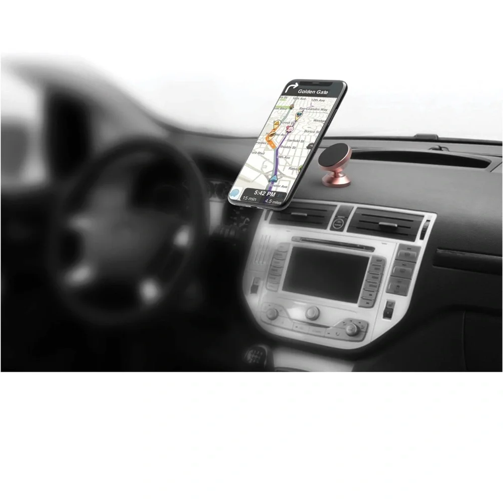 Premier Mag Mount Car Dashboard Stick-on Magnetic Cell Phone / Mobile Device
